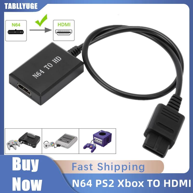 HDMI ̺ HD TV ÷  ÷, ٵ 64  HDMI ȯ, Xbox to HDMI ȣȯ ̺,  ܼ, Wii, 1080P, N64, PS2